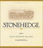 Stonehedge 2007 Sauvignon Blanc